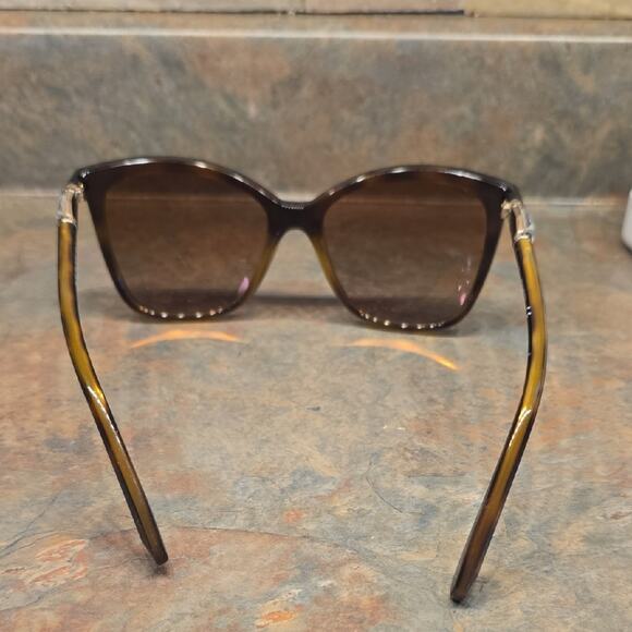 Swarovski Dark Brown Women's Sunglasses - Picture 2 of 6